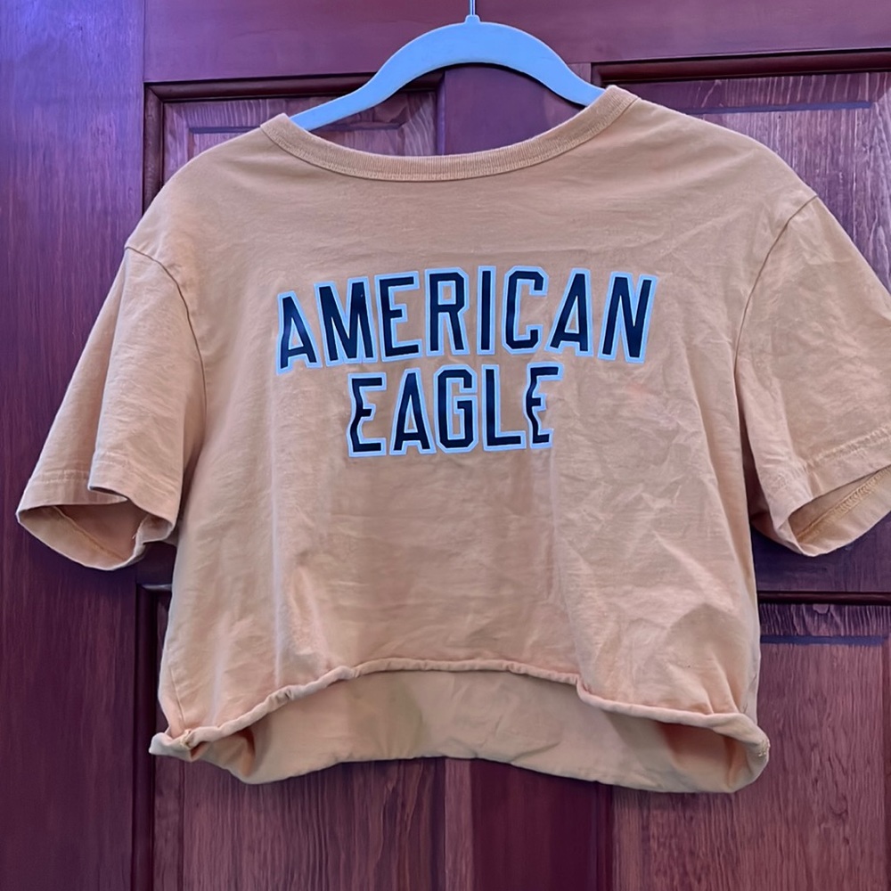 American eagle very cropped shirt